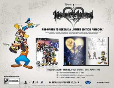 Kingdom Hearts HD 1.5 ReMIX Art Book