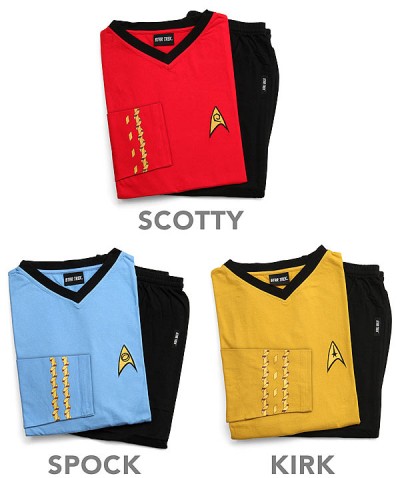 Officially Licensed Star Trek Pajama Set