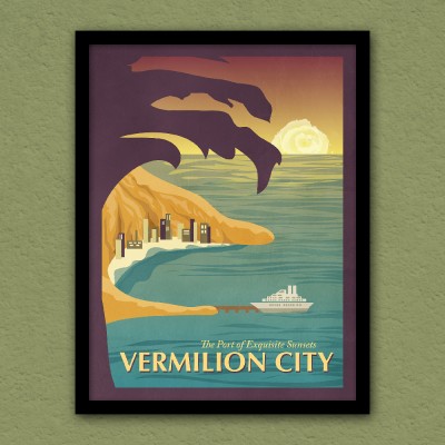 Vermillion Poster