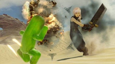 Lightning Cloud vs. Cactuar