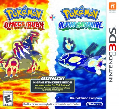 Pokemon Omega Ruby and Alpha Sapphire bundle