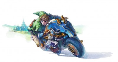 Link in Mario Kart 8