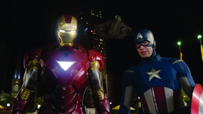 Iron Man and Captain America