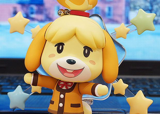 A Winter Version of Animal Crossing’s Isabelle Comes to Visit.